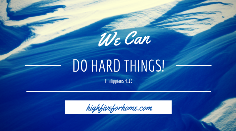 do hard things Philippians 4:13